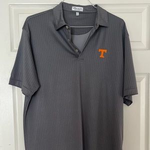 Mens Peter Milar Polo Shirt Tennessee Volunteers